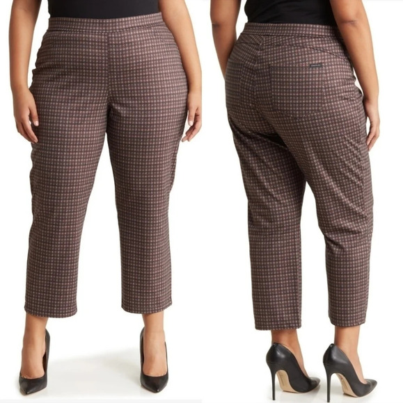 *NWT* Sanctuary Plaid Daily Crop Leggings - Picture 1 of 6